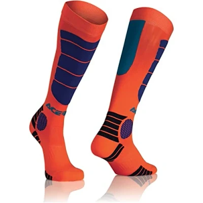 Abbildung von Acerbis 0021633.204.067 MX Auswirkungen Socken, Orange/Blau