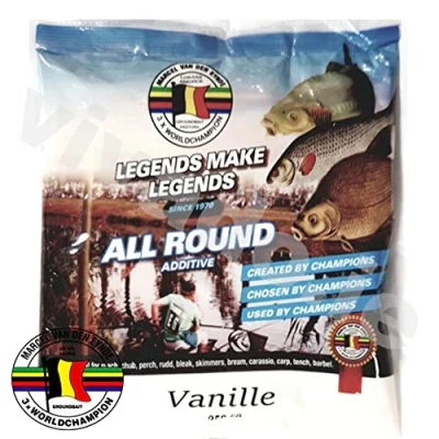 Abbildung von Marcel Van Den Eynde Vanille Lockfutter Additief (250g) Grundfutter