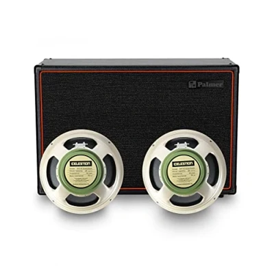Abbildung von Palmer CAB 212 x GBK Gitarren Lautsprecherbox mit Celestion Greenback 2 12, Closed Back