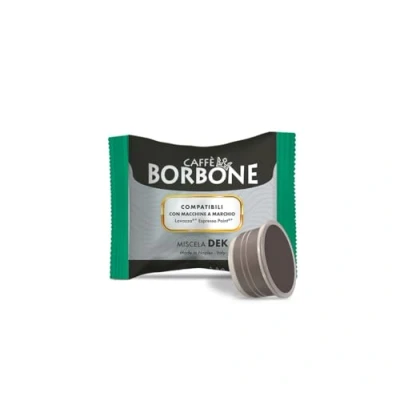 Abbildung von Caffè Borbone, Dek Entkoffeinierte Kaffeemischung 100 Kapseln Kompatibel mit Kaffeemaschinen der Marke Lavazza®* Espresso Point®*