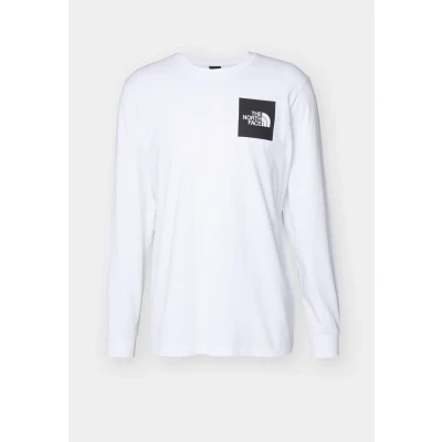 Abbildung von THE NORTH FACE NF0A8A6PFN4 M L/S FINE Tee T Shirt Herren TNF White Größe S
