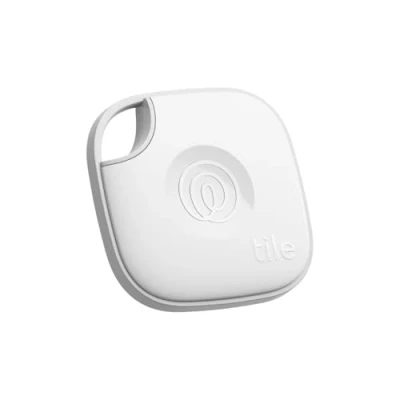 Abbildung von Tile by Life360 Mate (2024) Bluetooth Tracker, Schlüssel und Gegenstandsfinder für Schlüssel, Taschen mehr, Handy Finder, iOS &amp; Android kompatibel, 1er Pack (Weiß)