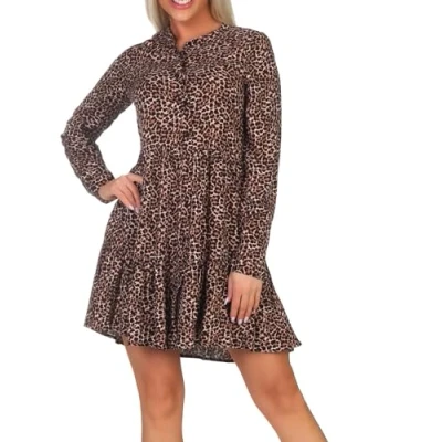 Abbildung von Hailys Freizeitkleid, Damen, Größe: Small, Braun