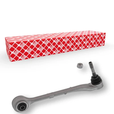 Abbildung von FEBI BILSTEIN 21183 Querlenker mit Sicherungsmutter Trag /Führungsgelenk, Lager Vorderachse unten, rechts Aluminium