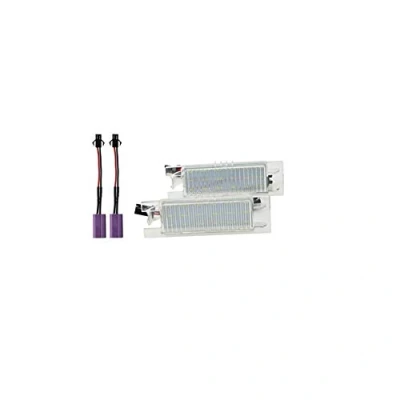 Abbildung von AUTO STYLE Satz LED Nummerschildbeleuchtung kompatibel mit Opel/Vauxhall diverse Modelle