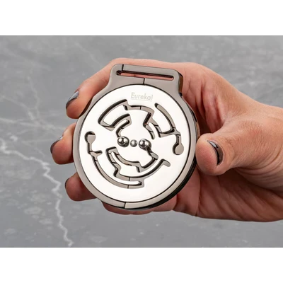 Abbildung von Hanayama Spiel HUZZLE CAST MEDALLION, Knobelspiel, Metallpuzzle