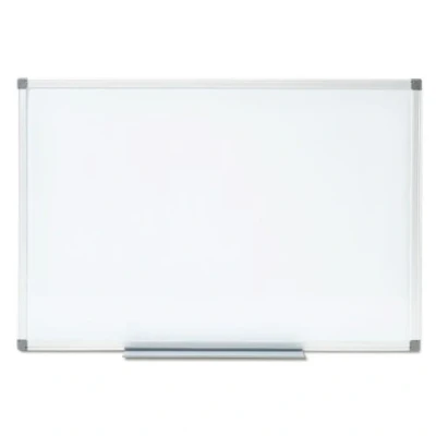 Abbildung von Office Marshal Profi Whiteboard Testsieger, Note 1,3 magnetisch und beschreibbar Magnettafel mit schutzlackierter Oberfläche vertikal horizontal montierbar 13 Größen 30x45 cm