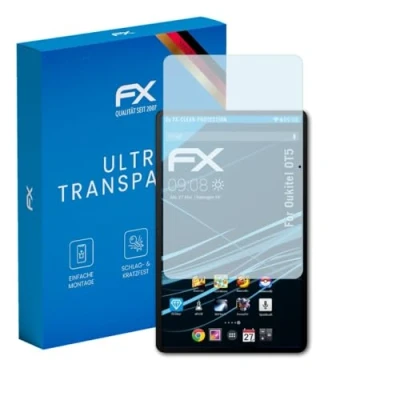 Abbildung von atFoliX Schutzfolie kompatibel mit Oukitel OT5 Folie, ultraklare FX Displayschutzfolie (2X)