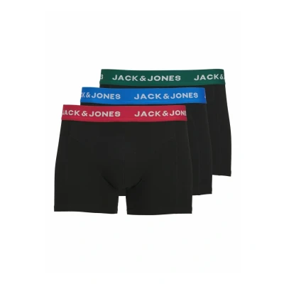 Abbildung von Jack &amp; Jones 3ERPACK Boxershorts, Herren, Größe: Medium, Black