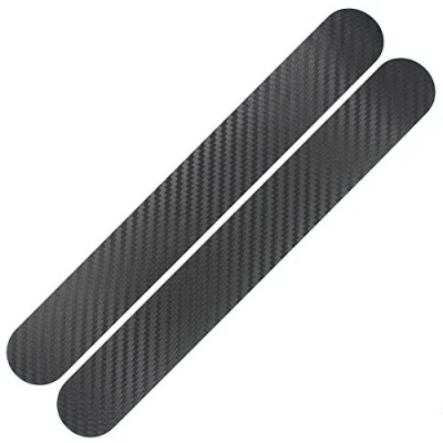 Abbildung von Finest Folia Fahrrad Kettenstreben Schutz Aufkleber Folie Lackschutz (K098 Carbon Schwarz)