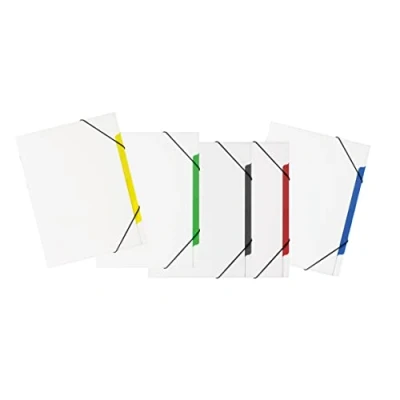 Abbildung von PAGNA 41813 00 Ordnungsmappenset Coool white Basic PP 5 Fächer sortiert mit Stück