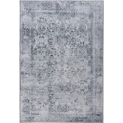 Abbildung von Sehrazat Teppich &quot;Vintage 3530&quot;, rechteckig, 4 mm Höhe, Kurzflor, waschbar, Chenille mit Baumwolle, Wohnzimmer