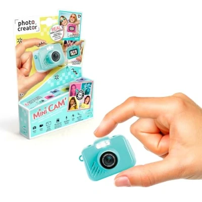 Abbildung von C Toys Creator Digitalkamera und Video Mini Cam Original mit Schlüsselanhänger SD Karte 1 GB inklusive CLK 058