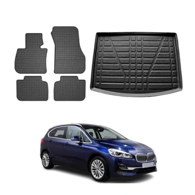 Abbildung von OMAC 1227YPS 484 Fußmattensatz Gummi 5 schwarz BMW: 2 Active Tourer