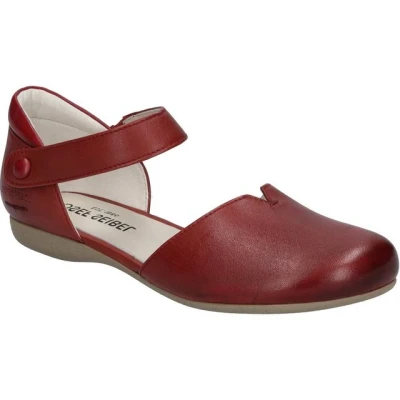 Abbildung von Josef Seibel Riemchenballerina, Damen, Größe: 39, Rubin Schuhe