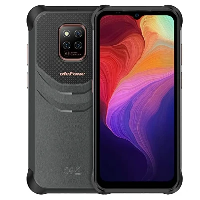 Abbildung von Ulefone Power Armor 14 Outdoor Smartphone ohne Vertrag,10000mAh Akku, Helio G35 4GB 64GB, 6,52&#039;&#039; 20MP+16MP Kamera(Unterwasserfotografie), IP68 IP69K Android 11 Robustes Handy, NFC Drahtloses Laden GPS