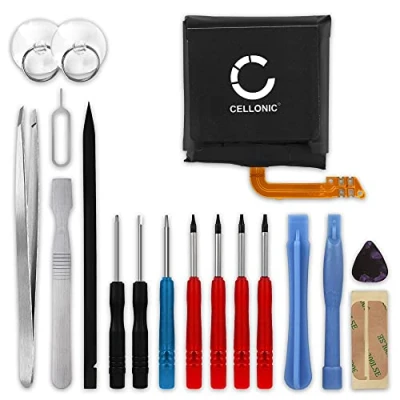 Abbildung von CELLONIC® Smartwatch Ersatz Akku HB532729ECW Ersatzakku für Huawei Watch GT2, Magic 2 46mm 450mAh + Werkzeug Set Batterie Fitnesstracker