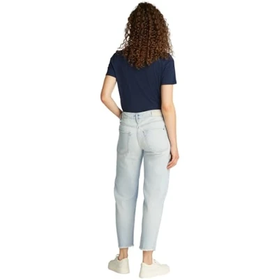 Abbildung von Tommy Hilfiger Jeans Tapered Fit, Damen, Größe: 30x32, Sky