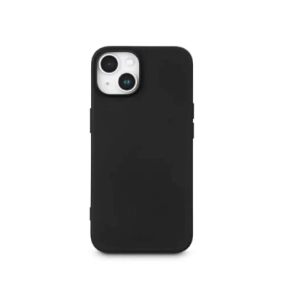Abbildung von Hama Hülle MagCase für iPhone 13 (Handyhülle, Schutzhülle Rückseite, Apple MagSafe, Case, Kratzfest, extra Schutz Kamera und Display, Wireless Charging kompatibel, weich) schwarz