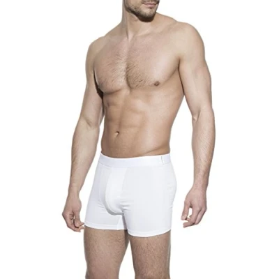 Abbildung von Bread &amp; Boxers 3 PACK Panties, Herren, Größe: Small, White