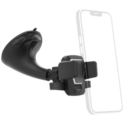 Abbildung von Hama Auto Handyhalterung &quot;Easy Snap&quot; mit Saugnapf, 360 drehbar, universal Smartphone Halterung