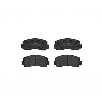 Abbildung von BREMBO P 54 002 Bremsbelagsatz exkl. Verschleißwarnkontakt ohne Zubehör MITSUBISHI: PAJERO 1, L300 / Delica II Kastenwagen, Bus