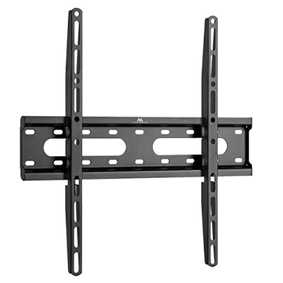 Abbildung von Maclean MC 938 Wandhalterung für LCD LED OLED QLED Plasma Flach &amp; Curved Fernseher 32 55&quot; Slim TV Halterung bis 45kg (Max Vesa 400x400)