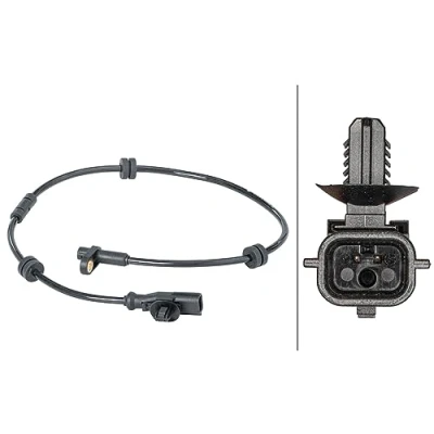 Abbildung von HELLA 6PU 012 679 631 ABS Sensor aktiver 2 675 12 FORD: FIESTA 6, Ecosport Mk2, 6 Van