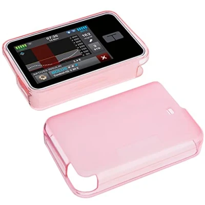 Abbildung von foto kontor Hülle kompatibel mit Tandem T:Slim X2 Tasche Gummi TPU Schutzhülle pink