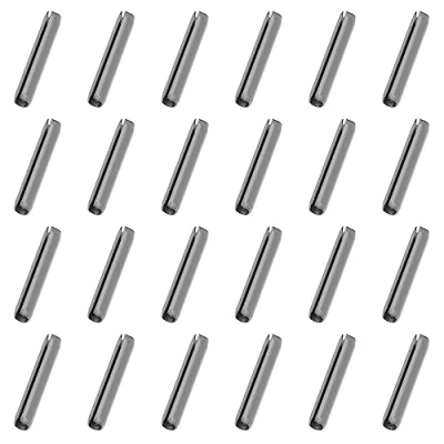 Abbildung von ECSiNG 100 Stück 9,4 X 1,7 mm Passstifte mit Schlitz Federspannstifte Spannstifte Auto Klappschlüsselblatt Befestigungsschrauben Edelstahl