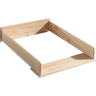 Abbildung von Vipack Wickelaufsatz, (Made in Europe), Wickelaufsatz für Kommode Kiddy, Ausf. Kiefer massiv natur lackiert