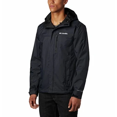 Abbildung von Columbia Pouring Adventure Jacket Regenjacke / wasserabweisende Jacke, Herren, Größe: XXL, Black