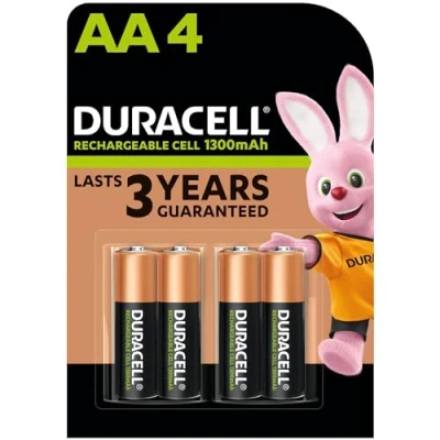 Abbildung von 12 x Duracell AAA wiederaufladbar 900 mAh (3 Blister mit 4 Batterien) wiederaufladbare Batterien