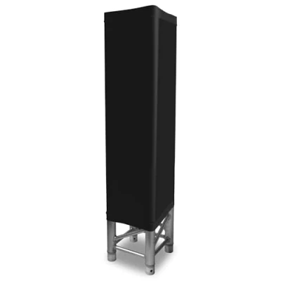Abbildung von BeamZ Lycra Traversenabdeckung Schwarz 100 cm