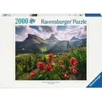 Abbildung von Ravensburger Puzzle Pristine Mountains, 2000 Puzzleteile, Made in Germany
