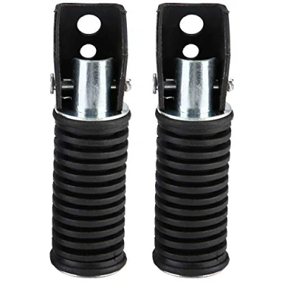Abbildung von Für Sozius Fußrasten Klappbar Fußrastenanlage Motorrad Hinten Fußstütze Pedal Änderung Aluminium Hinteres Hinterer Beifahrerfußnagel Gn125 / Qj25 Gs125 Gt125 5