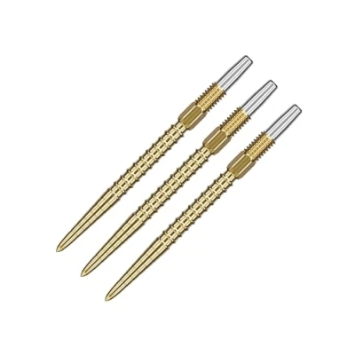 Abbildung von Target Darts Swiss Point Dart Spitzen, Chrono (3er Pack Spitzen) 40MM Gold Auswechselbare Dartspitzen, Storm Profi Zubehör