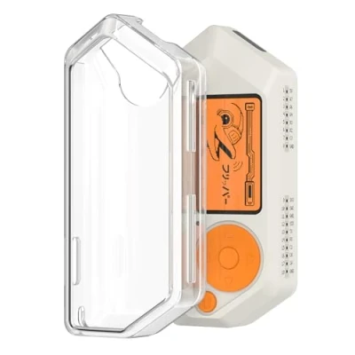 Abbildung von kwmobile TPU Schutzhülle kompatibel mit Flipper Zero Hülle transparentes Case für Multifunktionsgerät Transparent