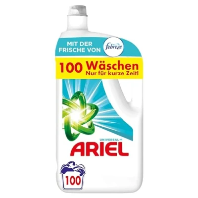 Abbildung von ARIEL Waschmittel Universal+ MIT DER FRISCHE VON febreze 5,00 l