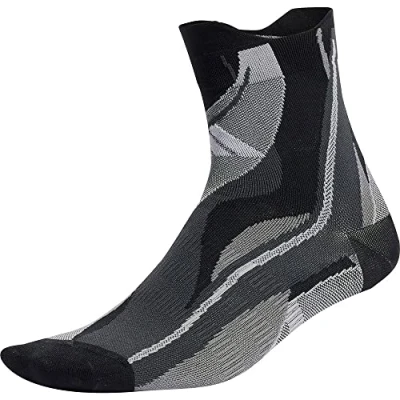 Abbildung von Adidas, Performance Designed For Sport Graphic Socks, Socken, Schwarz/Weiß/Grau Zwei, Xs, Unisex Adult