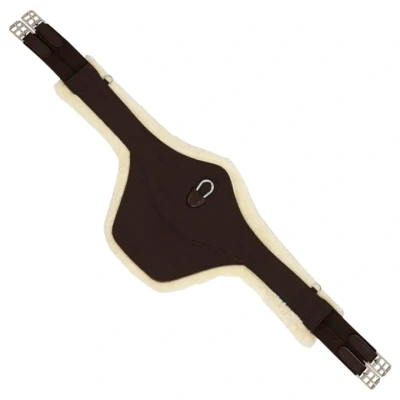 Abbildung von Premiere Gurt Colombes Bauchklappe Kunstfell 125 Braun / Beige