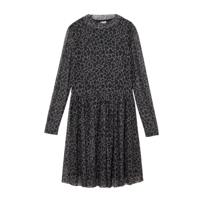 Abbildung von s.Oliver Freizeitkleid für Kinder, Größe: 158, Dunkelgrau