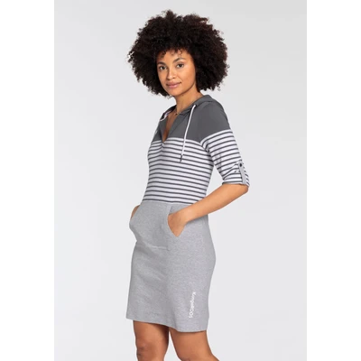 Abbildung von KangaROOS Jerseykleid, in Colorblocking Design mit Kapuze NEUE KOLLEKTION