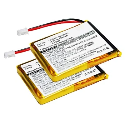 Abbildung von subtel 2X Ersatzakku für Siemens Gigaset L410 Telefon Ersatz Akku F39033 V328 C901,S30852 D2240 X1,V30145 K1310 X448, 250mAh wiederaufladbare Batterie Telefonakku