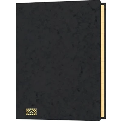 Abbildung von RNKVERLAG 4618 9 Konferenz und Ordnungsmappe mit Gummizug, Maße (BxH) 245 x 345 mm, bis DIN A4, 20 Fächer, schwarz, 1 Stück