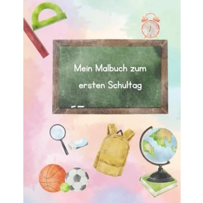 Abbildung von Mein Malbuch zum ersten Schultag: Das kreative Abenteuer für Schulanfänger