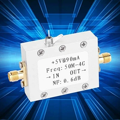 Abbildung von Rauscharmer Verstärker, 1pc Verstärker 22 dB High Gain LNA 50M 4GHz Bandbreite NF = 0,6 RF FM HF VHF/UHF Amateurfunk 110 dBm