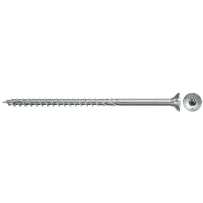 Abbildung von Fischer Spanplattenschraube 4,0x60 blvz Power Fast II Senkkopf, TG TX VE=100 (Pack mit 100 St) (670175)