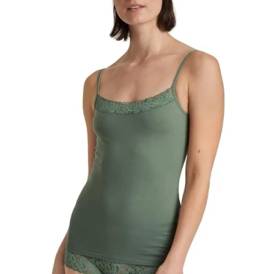 Abbildung von Calida Natural Comfort Unterhemd/shirt, Damen, Größe: 32/34, Laurel green