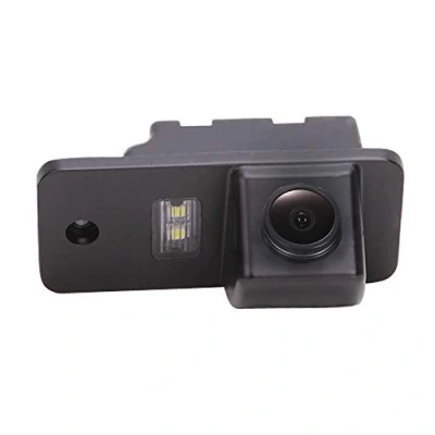 Abbildung von HD CCD Farbe Rückfahrkamera Einparkhilfe Wasserdicht Stoßfest für A4 Avant A3 8P B7 4F 8E S3 S4 B6 8H A6L/A6/C6 (Modell 0728 mit Einschraubloch)
